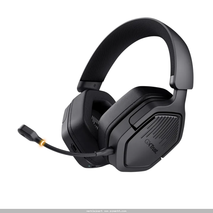 Trust Gaming GXT493 CARUS Wireless Gaming Headset schwarz Leistungsstarkes, ohrumschließendes kabelloses Gaming-Headset für ein immersives Gaming-Erle
