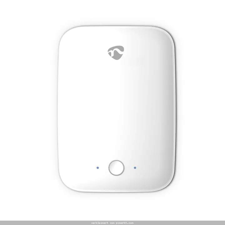 Nedis Bewegungsmelder Wi-Fi | Erfassungsbereich: 7 m | Effektives Sichtfeld (horizontal): ±45° | Effektives Sichtfeld (vertikal): ±45° | IP54 | Weiss