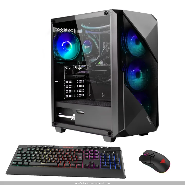 Hyrican Striker 7481 AMD Ryzen 7 9700X, 32GB DDR5 RAM, 1TB M.2 SSD, NVIDIA GeForce RTX 5060 Ti (16GB GDDR7), Windows 11 Home