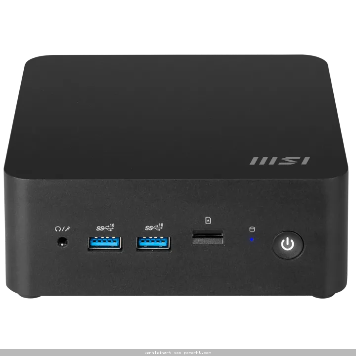 MSI Cubi NUC AI 1UMG-071DE Mini-PC Intel Core 5 125H, Intel Arc Grafik, 16 GB DDR5 RAM, 512 GB M.2 SSD, WIFI6E, BT 5.3, Windows 11 Pro