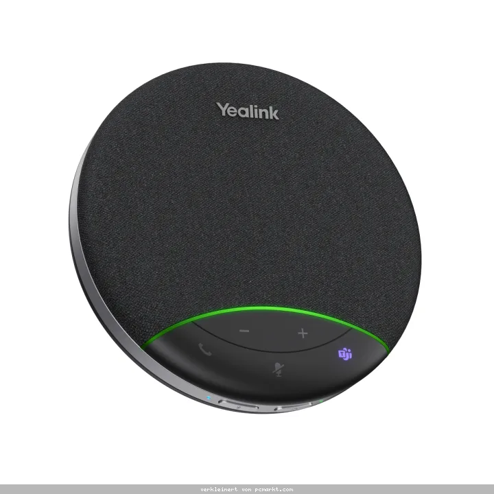 Yealink SP92 Teams USB-C/A, Bluetooth Konferenzlautsprecher KI Geräuschunterdrückung, MS Teams zertifiziert, Incl. Bluetooth Dongle