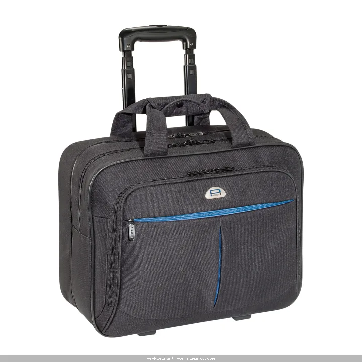 PEDEA Business Laptop-Rollkoffer "Premium-Air" - 15,6 - 17,3" mit Notebookfach (39,8 - 43,9 cm) und Garderobe