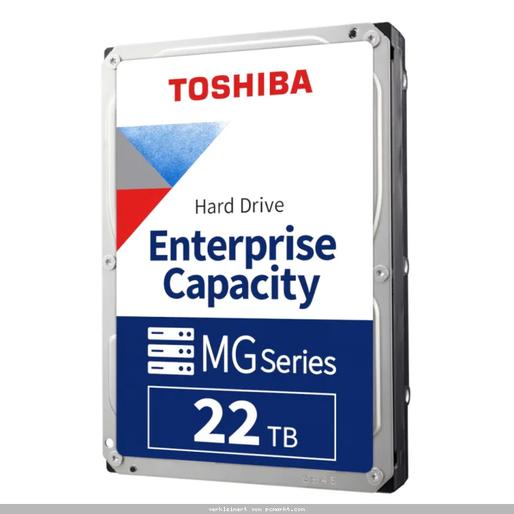 Toshiba Enterprise Capacity HDD 22TB 3.5 Zoll SATA Interne Festplatte (CMR)