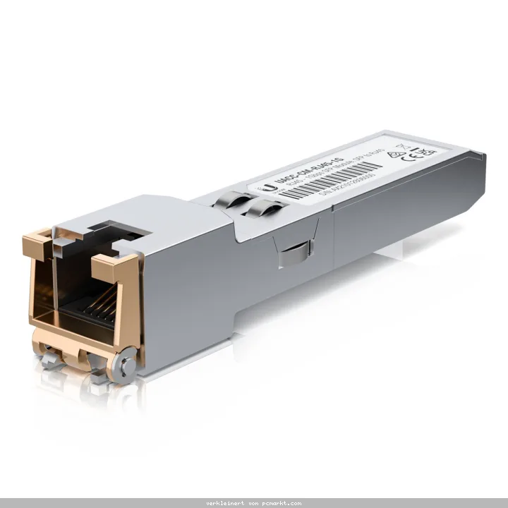 Ubiquiti UACC-CM-RJ45-1G Transceiver-Modul SFP, 1000Base-T, 1 Gbit/s, RJ45, bis zu 100 m