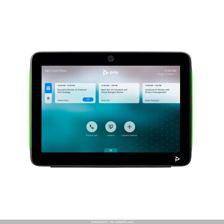 Poly TC10 Touch-Controller Einfachere Raumplanung, Umfassende Anrufsteuerung, Einfache Installation ohne Kabelsalat