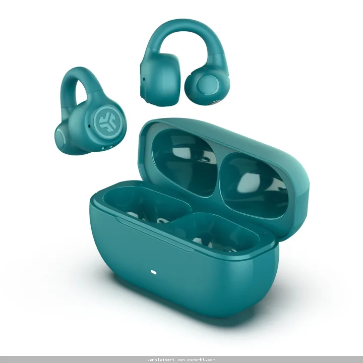 Jlab Flex Open Air Clip TWS Headphones Teal
