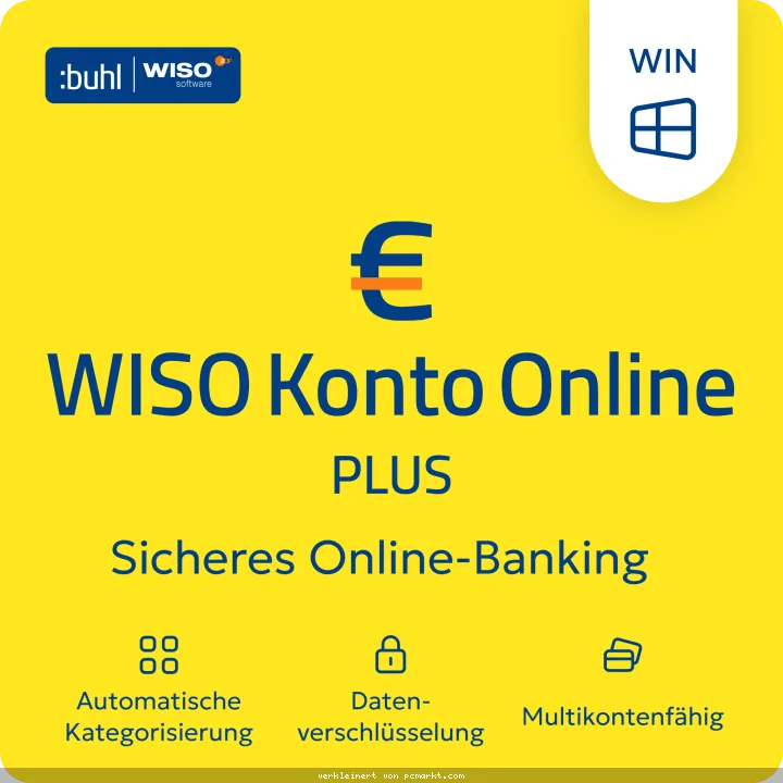 Buhl Data WISO Konto Online Plus 2027 [1 Nutzer / unbegrenzte Laufzeit]