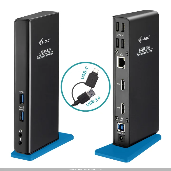 i-tec USB 3.0/USB-C Dual HDMI Docking Station