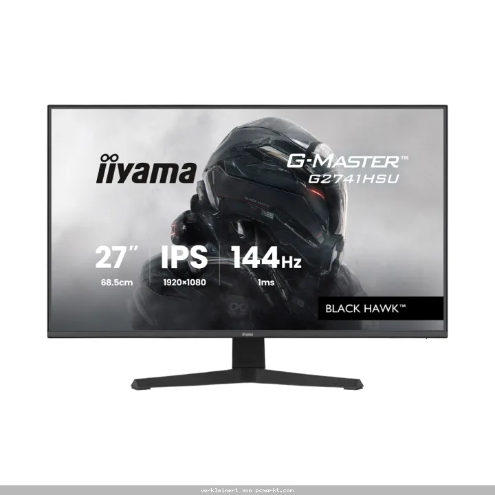 Iiyama G2741HSU-B1 Gaming Monitor 27? Full HD IPS-Panel, 144 Hz, 1 ms MPRT, FreeSync und G-Sync kompatibel