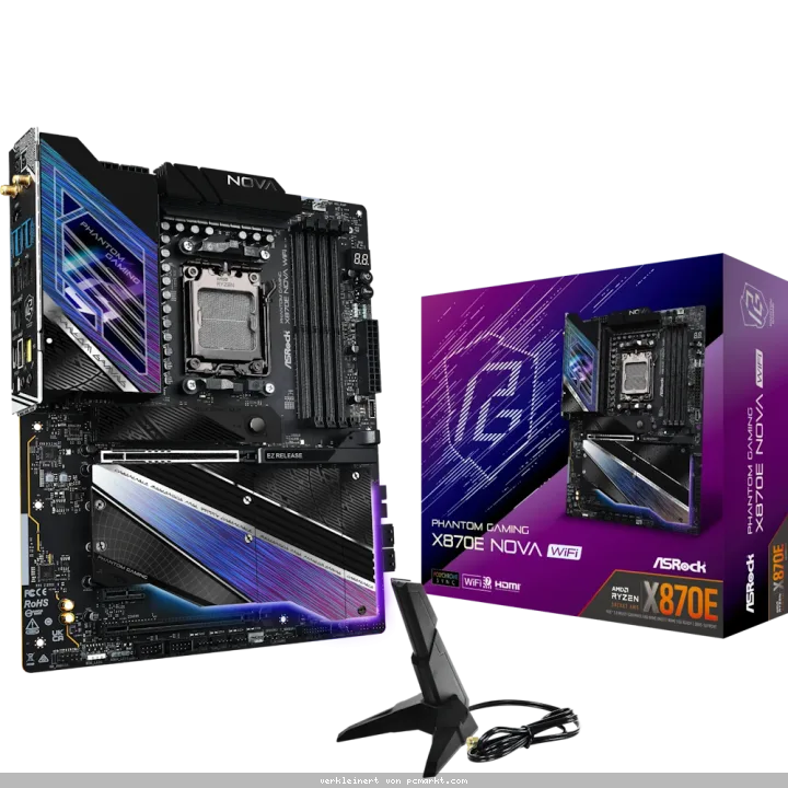 ASRock Phantom Gaming X870E Nova WiFi Mainboard