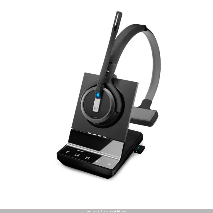 EPOS IMPACT SDW 5036, Einseitiges kabelloses DECT-Headset Triple-Konnektivität, Noise Cancelling-System, Optimiert für UC und mit Skype for Business-Z