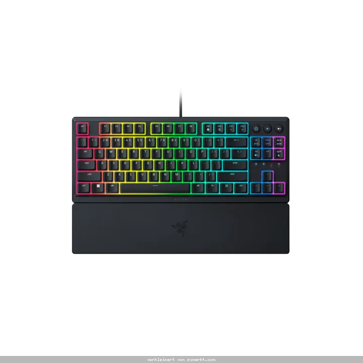 Razer Ornata V3 TKL - Low Profile Gaming Tastatur - QWERTZ Layout, 8 Zonen-RGB-Beleuchtung, ohne Nummernblock