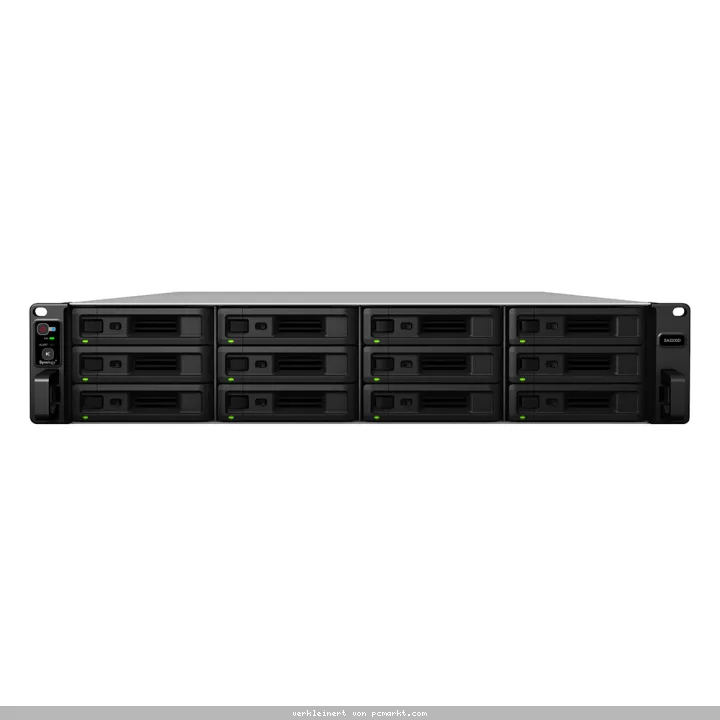 Synology SA3200D 12-Bay NAS [2,5"/3,5" SAS HDD/SSD, 1x 10GbE + 2x GbE LAN, 8GB RAM]