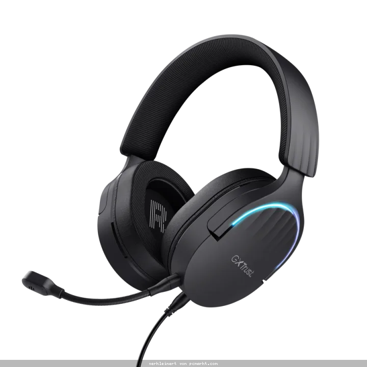 Trust Gaming GXT490 FAYZO 7.1 USB Gaming Headset schwarz Leistungsstarkes, ohrumschließendes 7.1. USB-Gaming-Headset für ein immersives Gaming-Erlebni