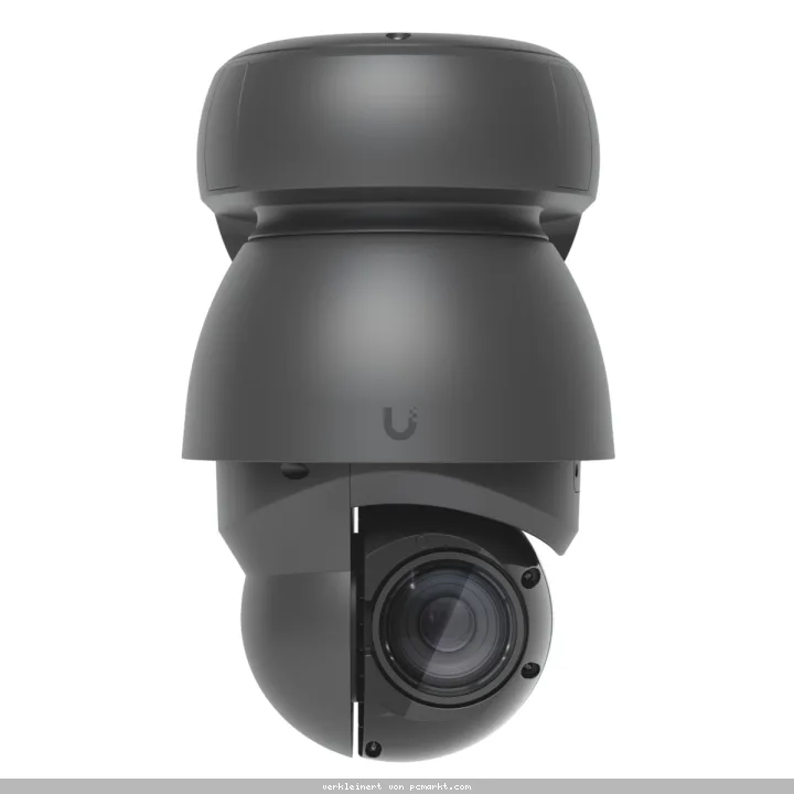 Ubiquiti AI PTZ Industrial Überwachungskamera Schwarz 8MP (3840x2160), PoE, IP66-Wetterschutz, 100m Nachtsicht, PTZ mit 22x opt. Zoom