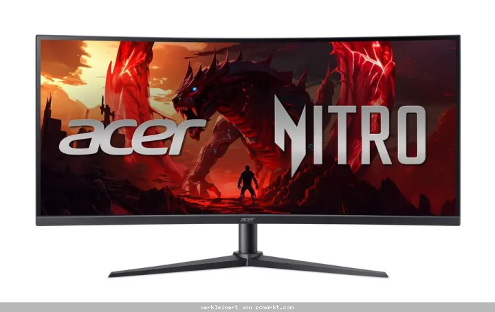 Acer Nitro XZ0 (XZ340CURW0bmiiphx) 34,0" UWQHD Curved Monitor 86,4 cm (34"), VA, 1500R Curved, 240Hz, 99% sRGB, 2x HDMI, 1x DP, Audio Out
