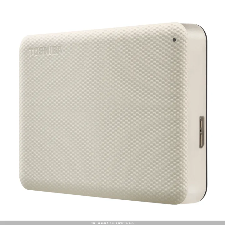 Toshiba Canvio Advance HDD 4TB Beige Externe Festplatte, USB 3.2 Gen 1x1 (5 Gbit/s)