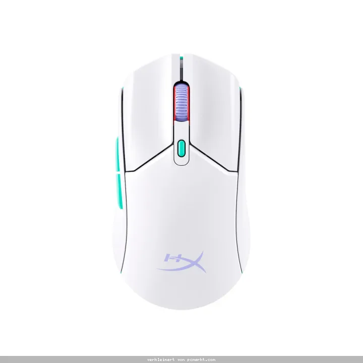 HyperX Pulsefire Haste 2 Core Wireless (White) - drahtlose Gaming Maus