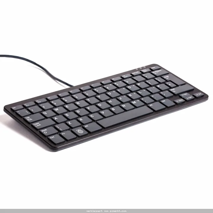 Offizielle Raspberry Pi Tastatur QWERTZ - schwarz