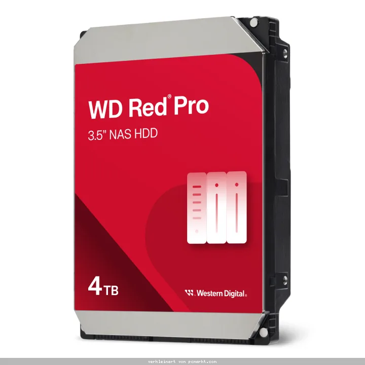 Western Digital WD Red Pro 4TB 3.5 Zoll SATA Interne NAS Festplatte (CMR)