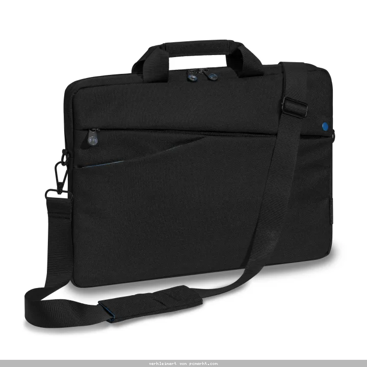 PEDEA Notebook Tasche "Fashion" für Geräte bis 15,6" (39,6cm) Schwarz/Blau