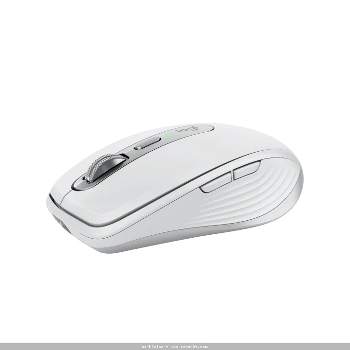 Logitech MX Anywhere 3S, Kabellos Bluetooth, Kompatibel mit Logi Bolt-Empfänger, 8K DPI-Sensor, Pale Grey