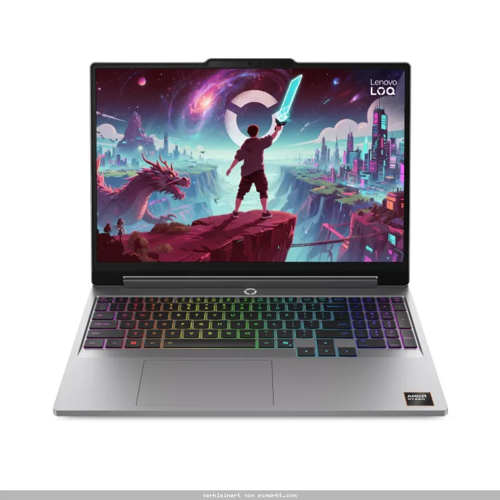 Lenovo LOQ 83TN006FGE - 15.3", 165Hz, AMD Ryzen™ 7 250, 16GB RAM, 512GB SSD, NVIDIA GeForce RTX™ 5060, Windows 11 Home