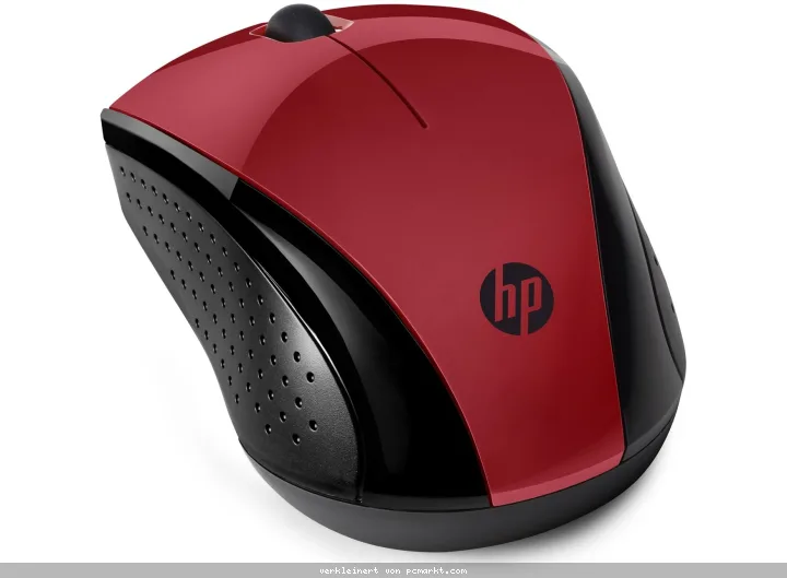 HP kabellose Maus HP 220, rot