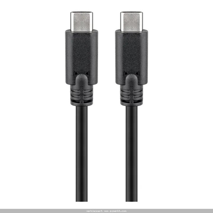 Goobay USB-C™ 3.1 Generation 1 Kabel, schwarz, 3m USB-C™-Stecker > USB-C™-Stecker