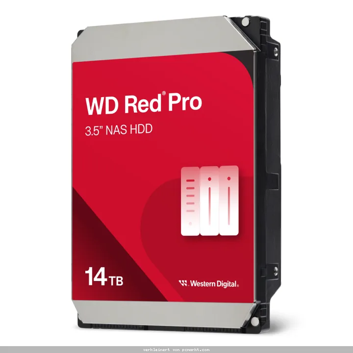 Western Digital WD Red Pro 14TB 3.5 Zoll SATA Interne NAS Festplatte (CMR)