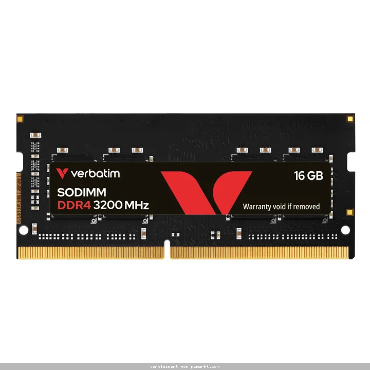 Verbatim 16GB DDR4-3200 SODIMM Laptop RAM