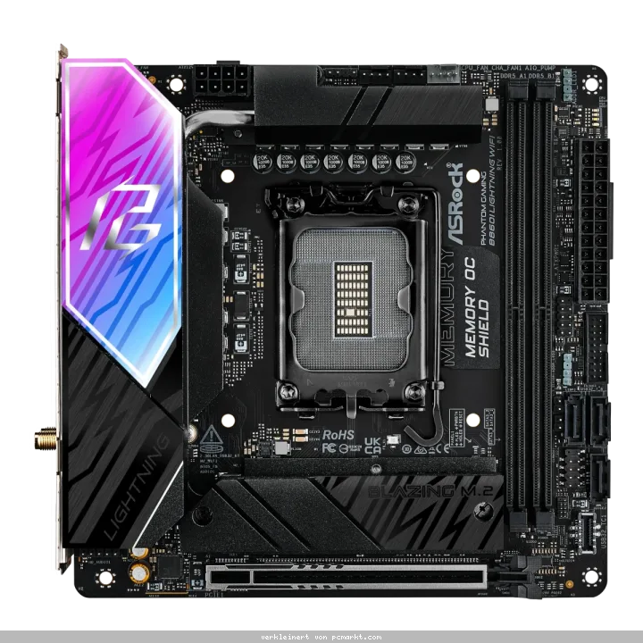 ASRock Phantom Gaming B860I Lightning WiFi Mainboard