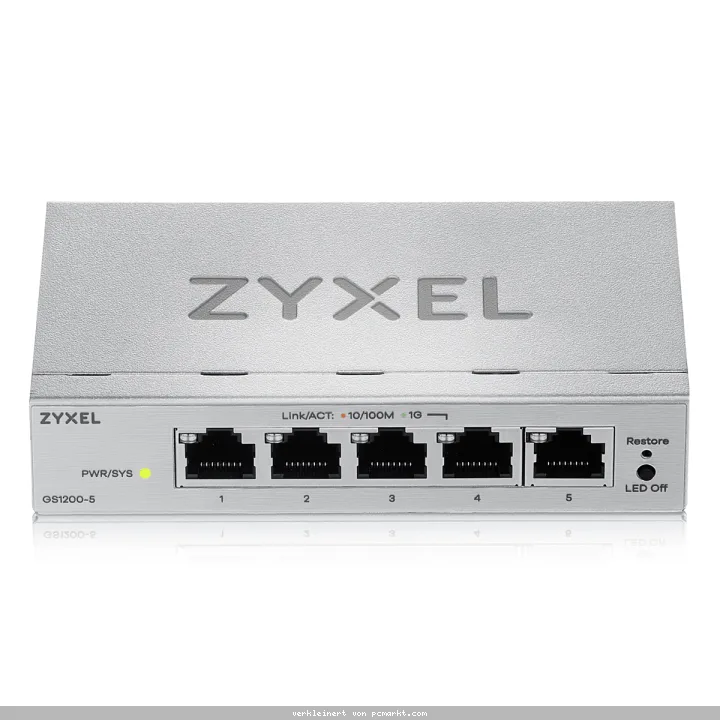 Zyxel GS1200-5v3 Smart Managed Switch 5x Gigabit Ethernet