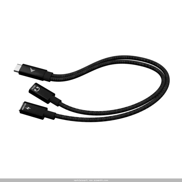 i-tec USB-C Cable Splitter Audio/Data, Power Delivery 100W