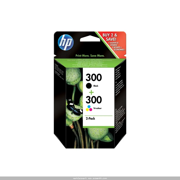 HP 300 (CN637EE) Original Druckerpatronen 2er-Pack