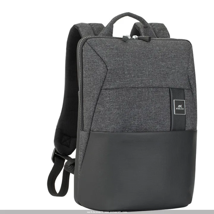 Rivacase Lantau Notebook Rucksack 13,3", schwarz meliert, für Macbooks und Ultrabooks