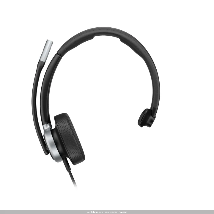 HP Poly Mission 615 Mono-Headset mit USB, kabelgebunden KI-gestützte Unterdrückung von Übertragungsrauschen, Superbreitband-Audio, Microsoft Teams-zer