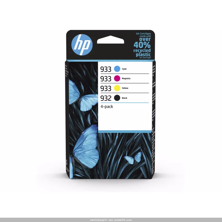 HP 932 (6ZC71AE) Original Druckerpatronen 4er-Pack