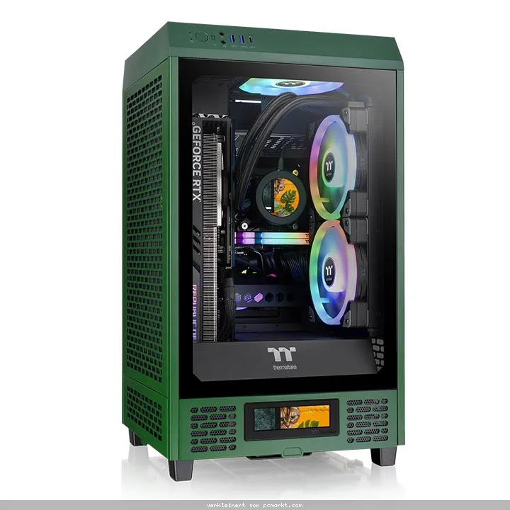 Thermaltake The Tower 200 Racing Green | PC-Gehäuse