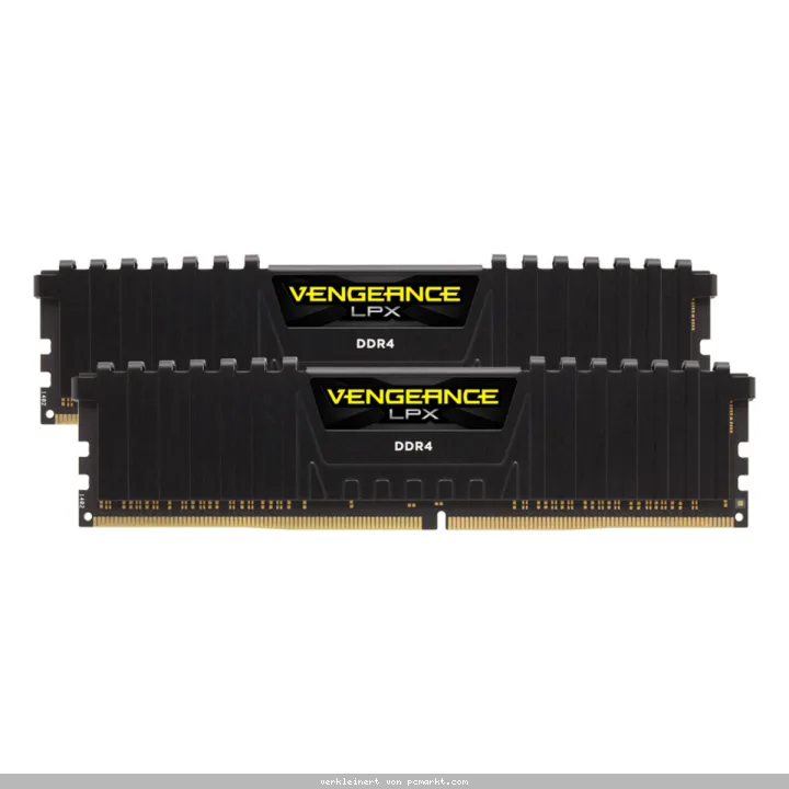 Corsair Vengeance LPX Schwarz 64GB Kit (2x32GB) DDR4-3200 CL16 DIMM Arbeitsspeicher
