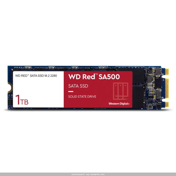 WD Red SA500 SSD 1TB M.2 2280 SATA - internes Solid-State-Module