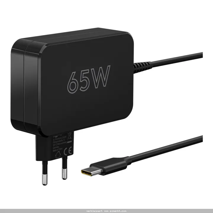 Goobay USB-C™-Ladegerät für Laptops (65 W) schwarz