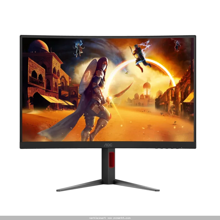 AOC CQ27G4Z2 27 Zoll - Curved Dual Mode Gaming Monitor Fast VA, QHD mit 260 Hz, FHD mit 400 Hz, 1 ms GtG, 2x HDMI, DP