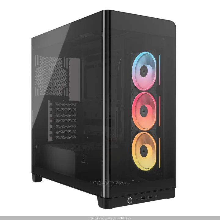 CORSAIR FRAME 4500X LX-R RGB LINK schwarz | PC-Gehäuse