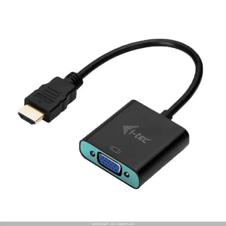 i-tec Adapter HDMI zu VGA 1920x1080/60 Hz, Kabellänge 15 cm
