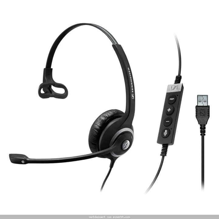 EPOS IMPACT SC 230 USB MS II Headset, Mono, Kabelgebunden USB, In-Line Call Control, zertifiziert für Skype for Business