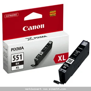Canon CLI-551BK XL Tinte schwarz