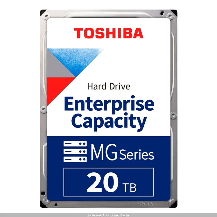 Toshiba Enterprise Capacity HDD 20TB 3.5 Zoll SATA Interne Festplatte (CMR)