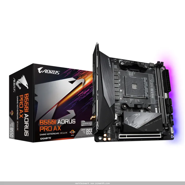 Gigabyte B550I AORUS PRO AX Mainboard Sockel AM4