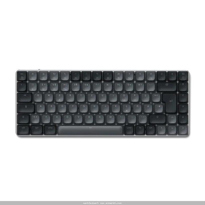 Satechi SM1 Slim Mechanical Backlit BT Keyboard German dark